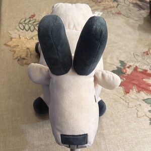 Minecraft 16" Mountain Goat Plush Mojang Pillow Buddy Gaming Stuffed Animal
